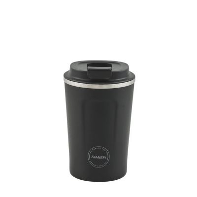 Aya & Ida - CUP2GO beker - Matte Black  - 380ml