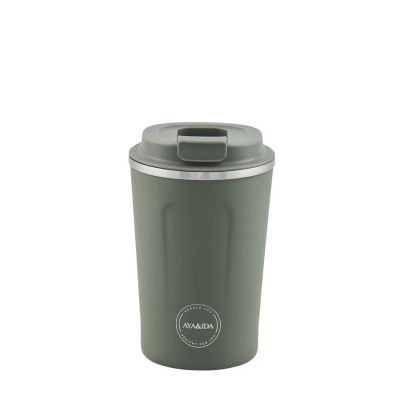 Aya & Ida - CUP2GO beker - Tropical Green - 380ml