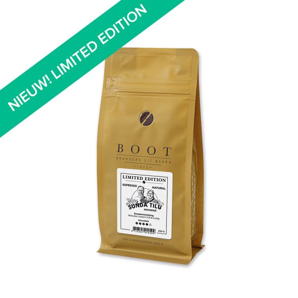 Indonesië Java Sunda Tilu Natural Espresso - Limited Edition