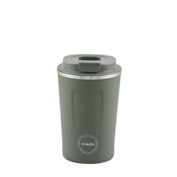 Aya & Ida - CUP2GO beker - Tropical Green - 380ml